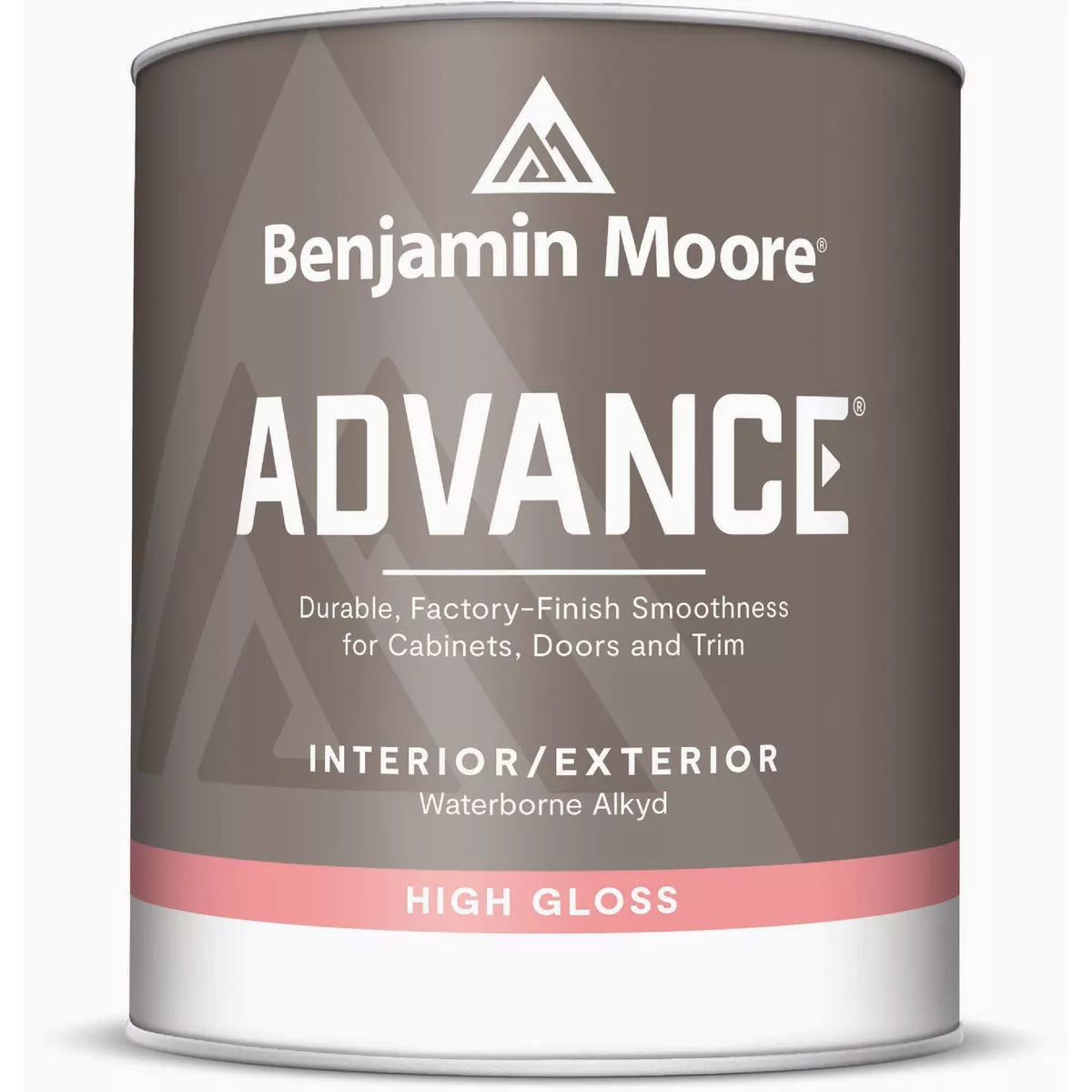 Benjamin Moore Advance Waterborne Alkyd High Gloss Interior/Exterior Paint, Base 2, 1 Qt.