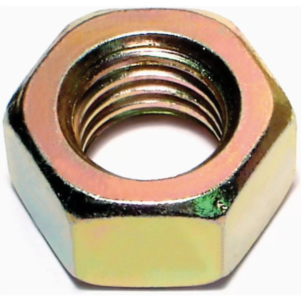 Midwest Fastener 9/16 In.-12 Zinc Plated Grade 8 Steel Coarse Thread Hex Nuts (10 Ct.)-