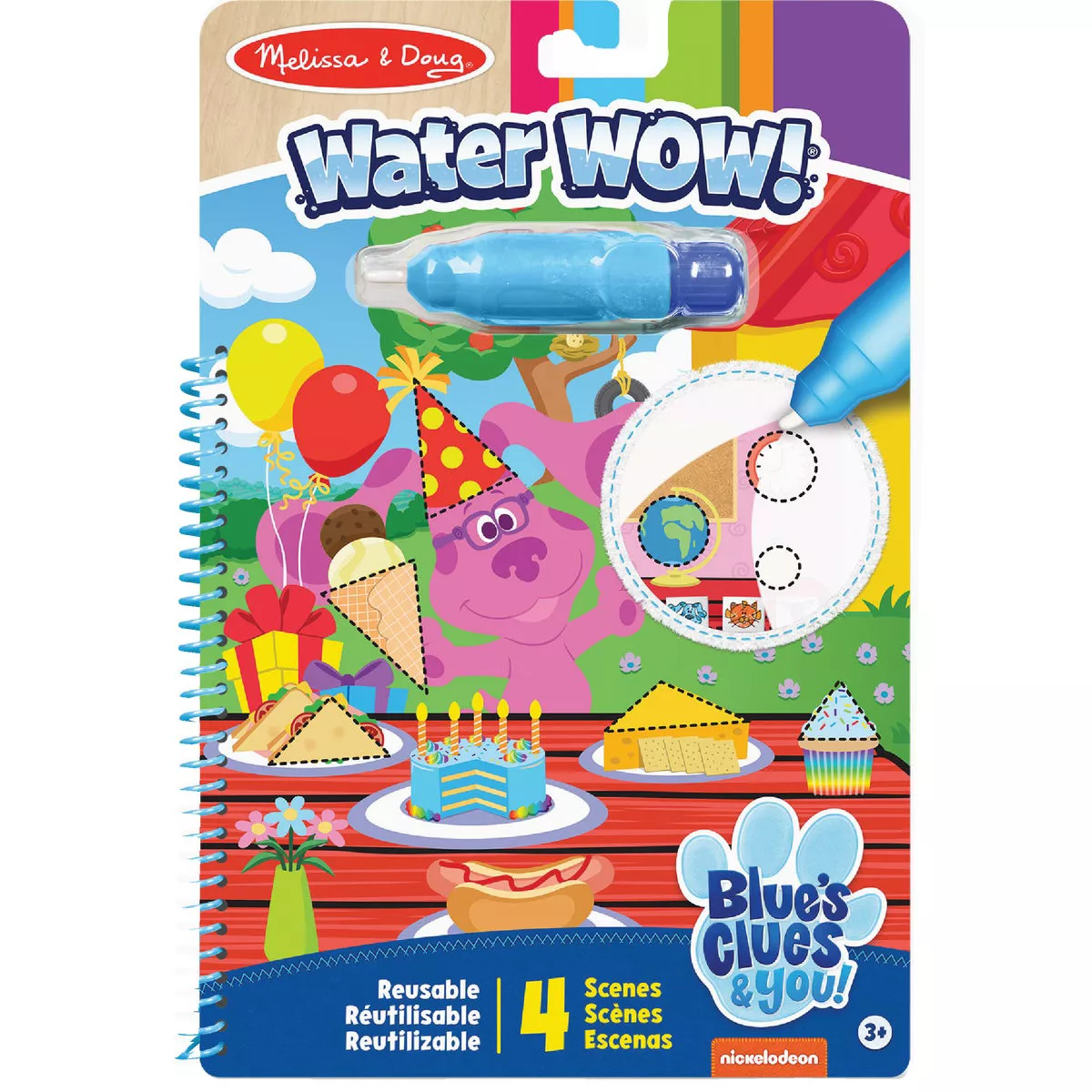 Melissa & Doug Blues Clues & You Water Wow! - Shapes