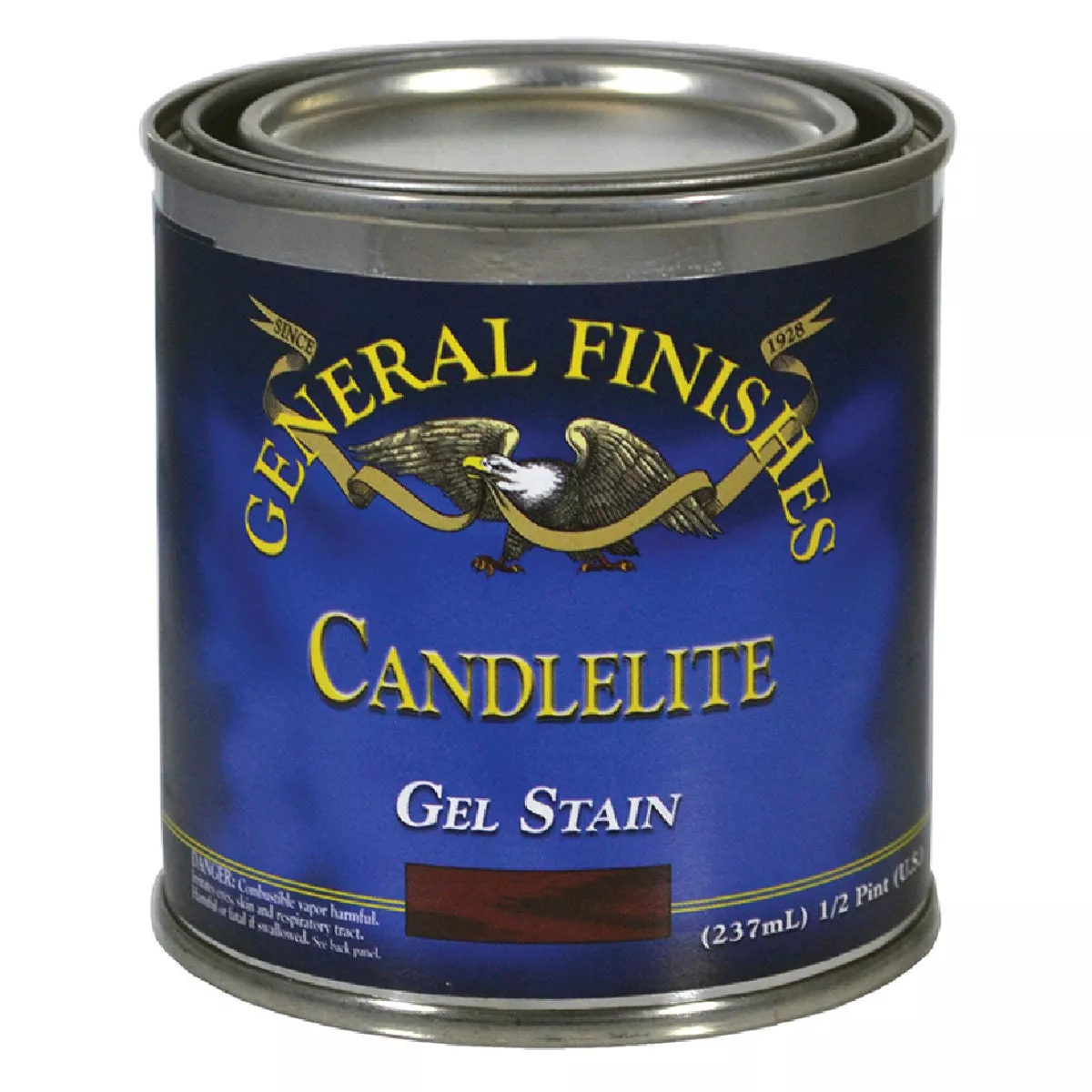 General Finishes Gel Candlelite Interior Stain, 1/2 Pt., 196-790-