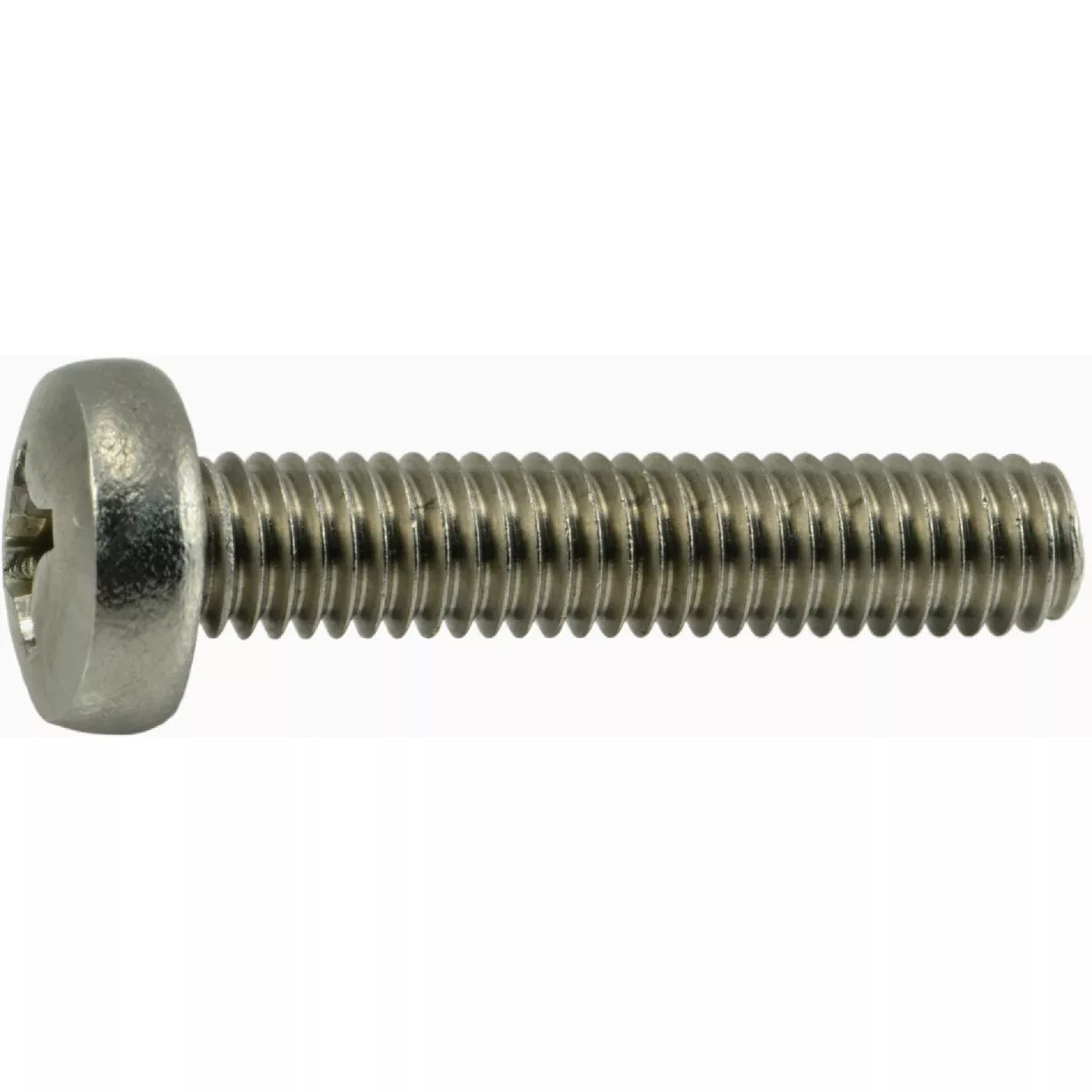 Midwest Fastener 6mm-1.0 x 30mm Stainless Steel Coarse Thread Metric Phillips Pan Head Machine Screws (12 Ct.)
