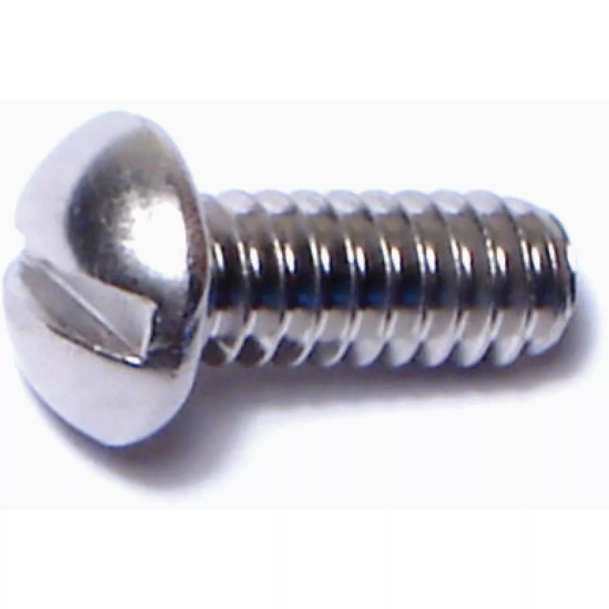 Midwest Fastener #10-24 x 1/2 In. 18-8 Stainless Steel Coarse Thread Slotted Round Head Machine Screws (20 Ct.)