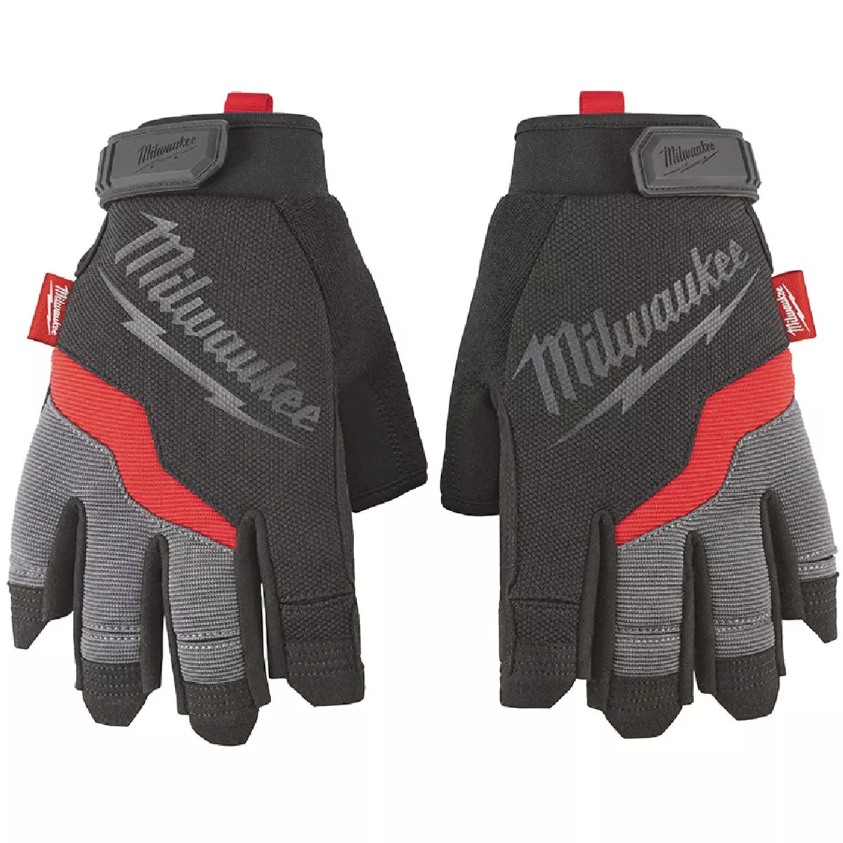 Milwaukee Performance Unisex 2XL Polyester Fingerless Glove