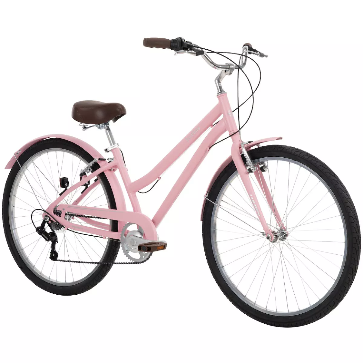 Huffy Sienna 27.5 In. 7-Speed Women's Dusted Pink Comfort Bicycle