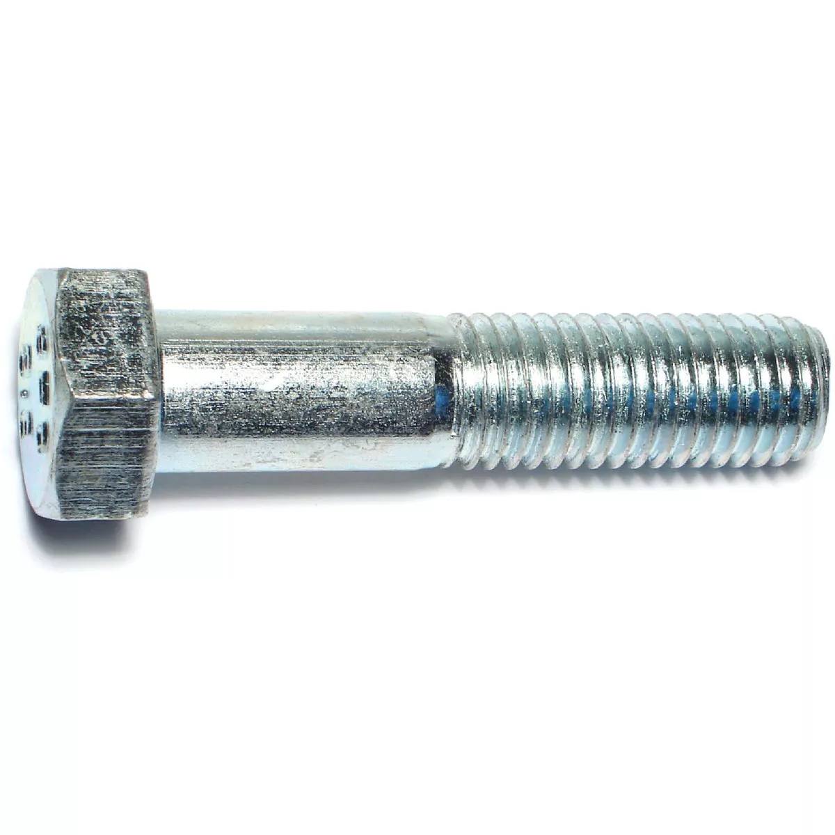 Midwest Fastener 18mm-2.5 x 80mm Zinc Plated Class 8.8 Steel Coarse Thread Hex Cap Screws (2 Ct.)-