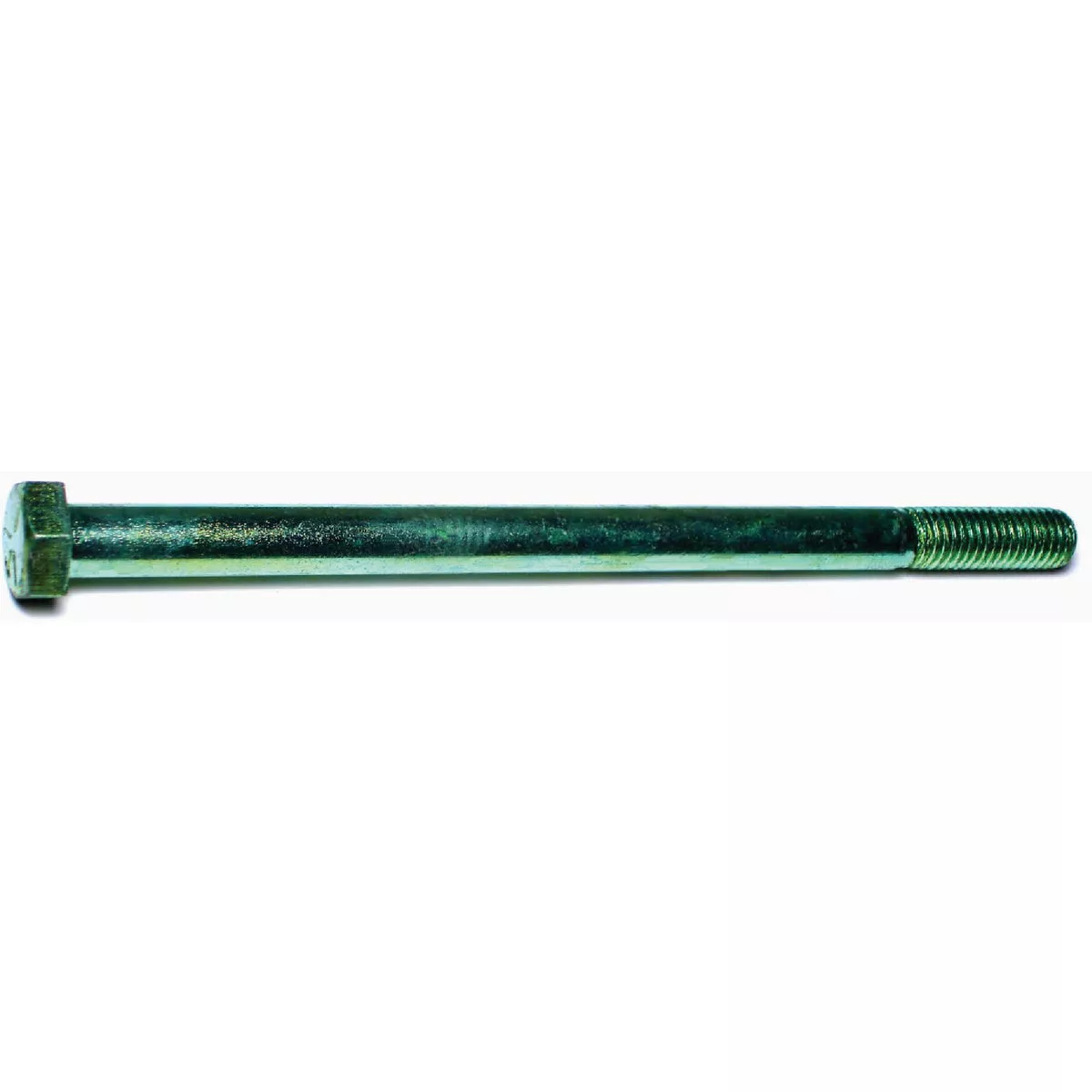 Midwest Fastener 9/16 In.-12 x 3 In. Green Rinsed Zinc Plated Grade 5 Steel Coarse Thread Hex Cap Screws