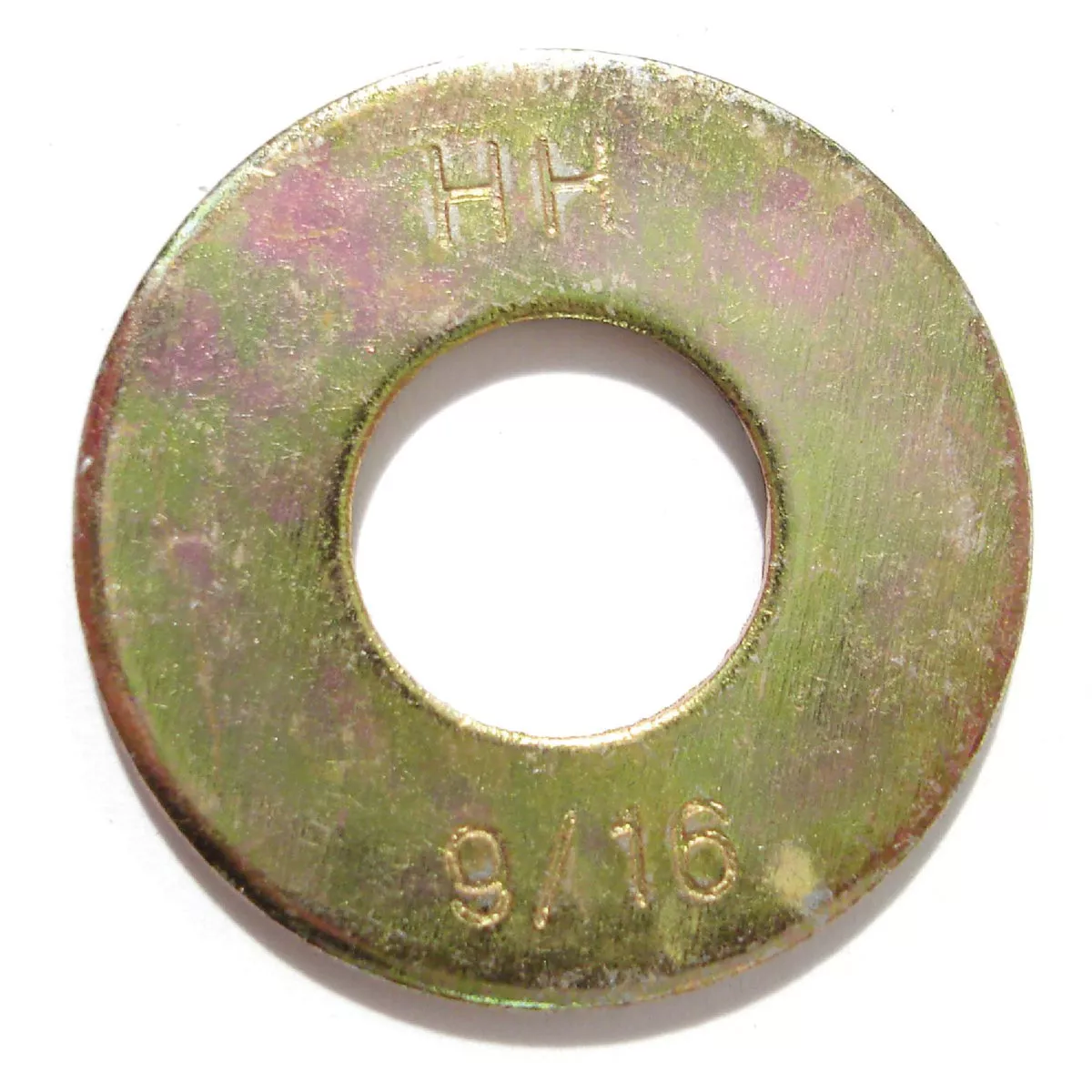 Midwest Fastener 9/16 In. x 5/8 In. x 1-1/2 In. Zinc Plated Grade 8 Steel USS Flat Washers