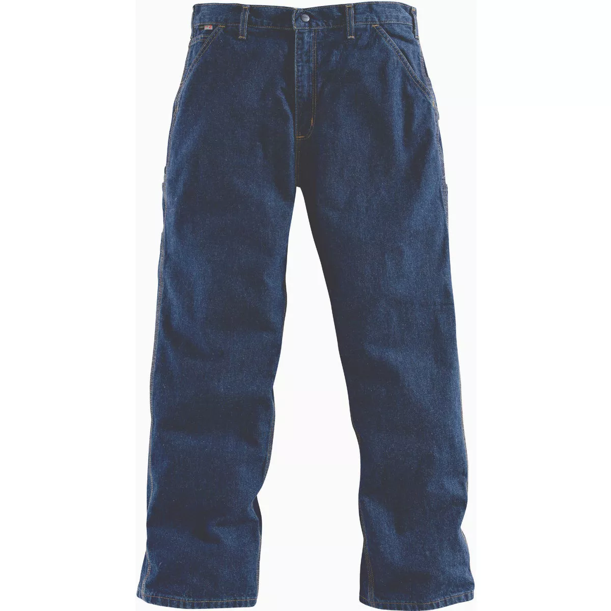 Carhartt Men's 34x36 Signature Denim Flame-Resistant Dungaree Jeans