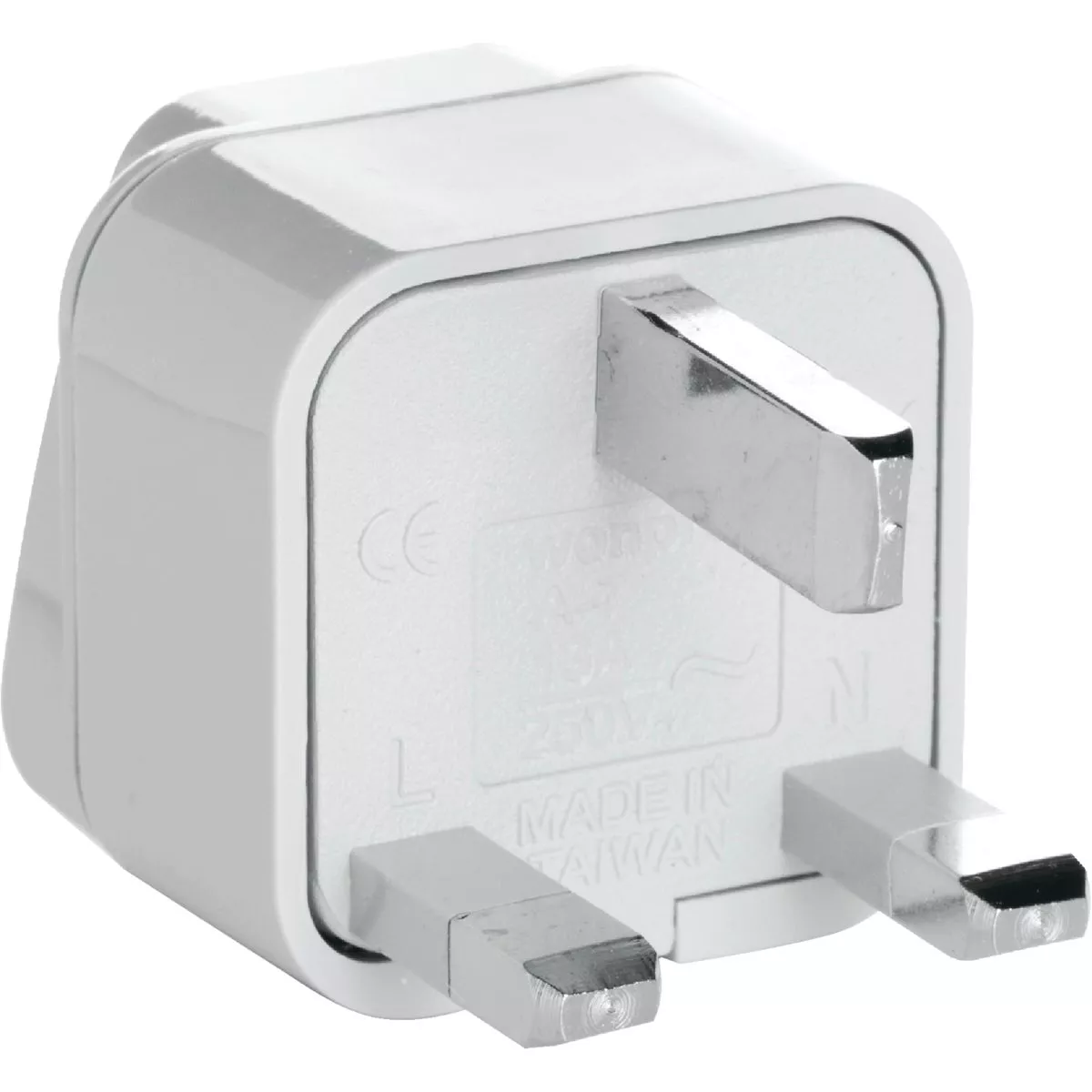 Conair 3-Blade Foreign Adapter Plug, England/Hong Kong/Africa