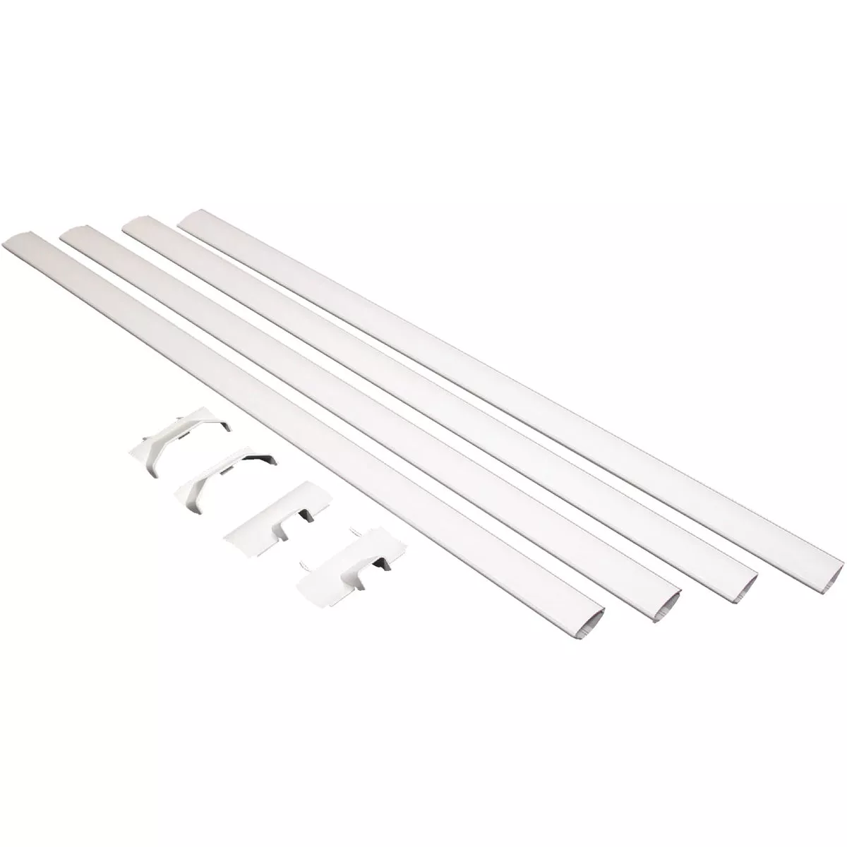Wiremold CornerMate 1-1/2 In. x 30 In. White Channel