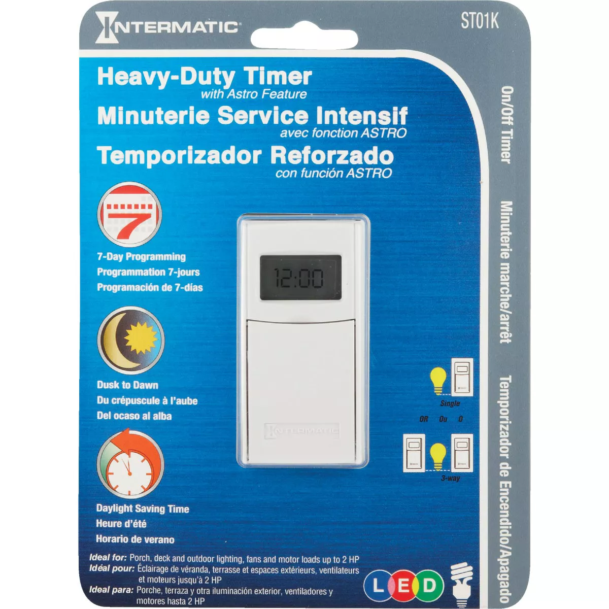 Intermatic 120V 15A 500W 24-Hour Timer - photo 2
