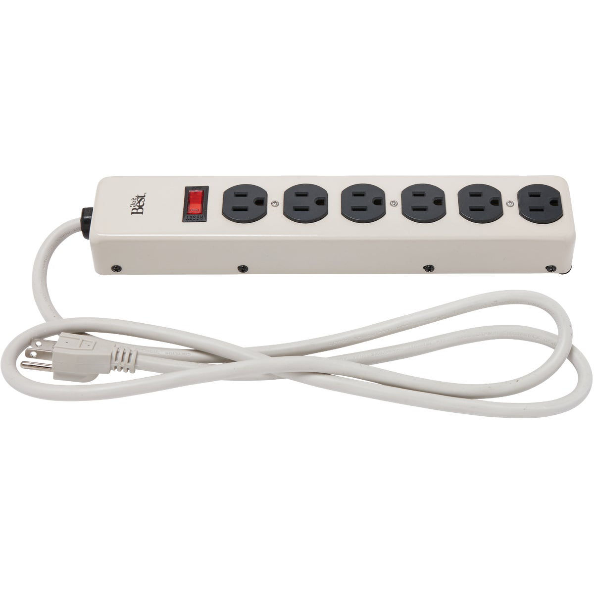 4 Outlets Built-in AC Surge Protection Power Strip 15 AMP Circuit Breaker Power Switch With USB Ports - Power Strip, Socket