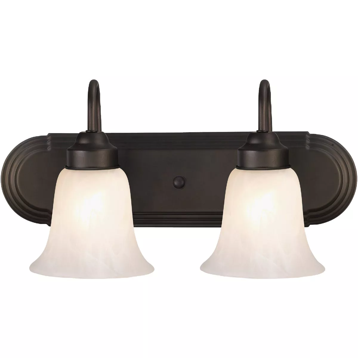 Home Impressions Julianna 2-Bulb Oil Rubbed Bronze Vanity Bath Light Bar