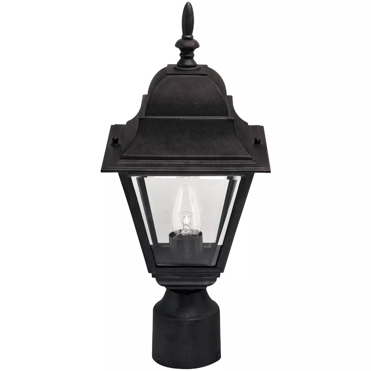 Canarm Black Incandescent Post Light Fixture