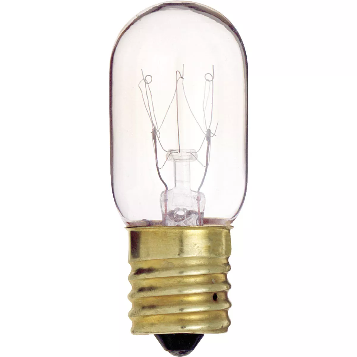 Satco 15W Clear Intermediate Base T7 Incandescent Tubular Appliance Light Bulb