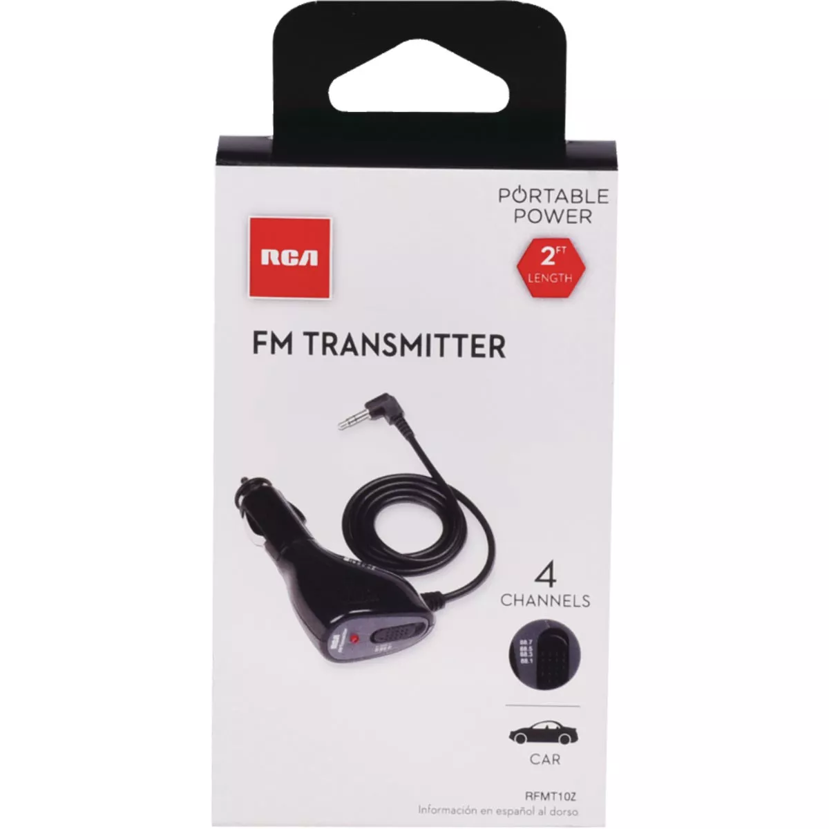 RCA 12V 26 In. Cord FM Transmitter - photo 2