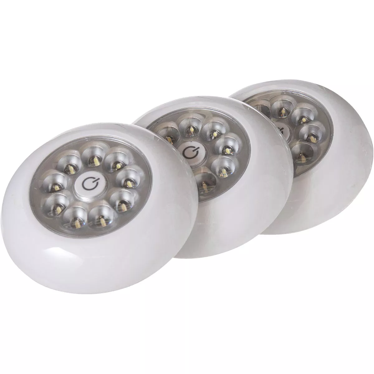Light It 9-Bulb White LED Battery Tap Light (3-Pack) - photo 3