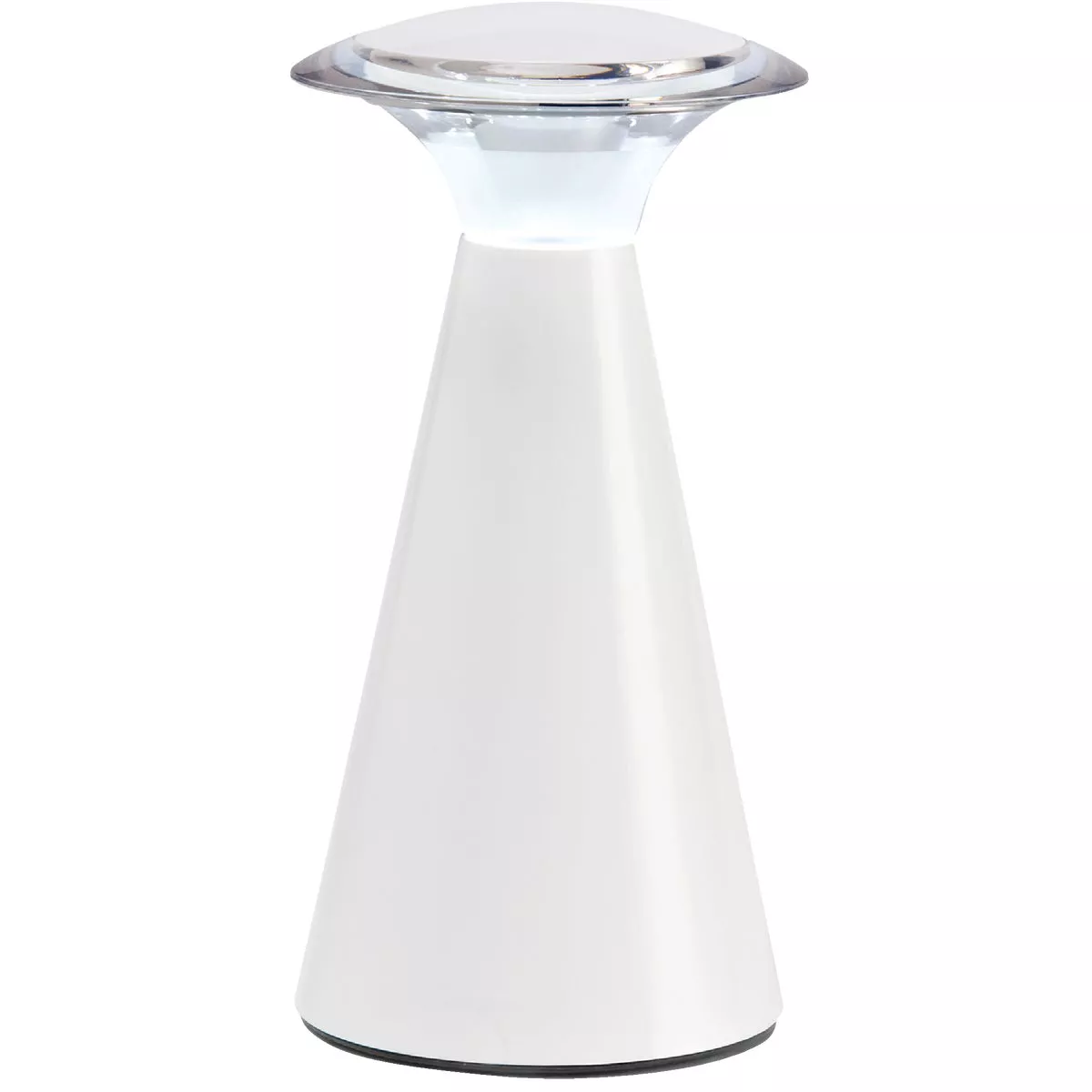 Fulcrum White LED Indoor/Outdoor Battery Operated Desk Lamp