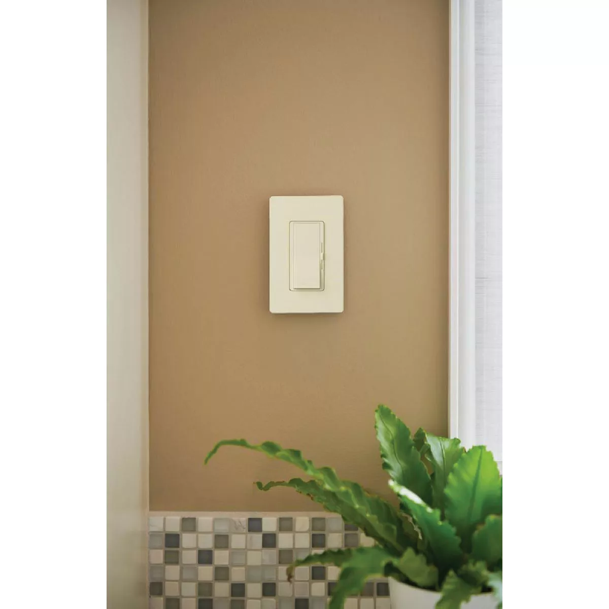 Lutron Diva Incandescent/Halogen/LED/CFL Ivory Slide Dimmer Switch - photo 10