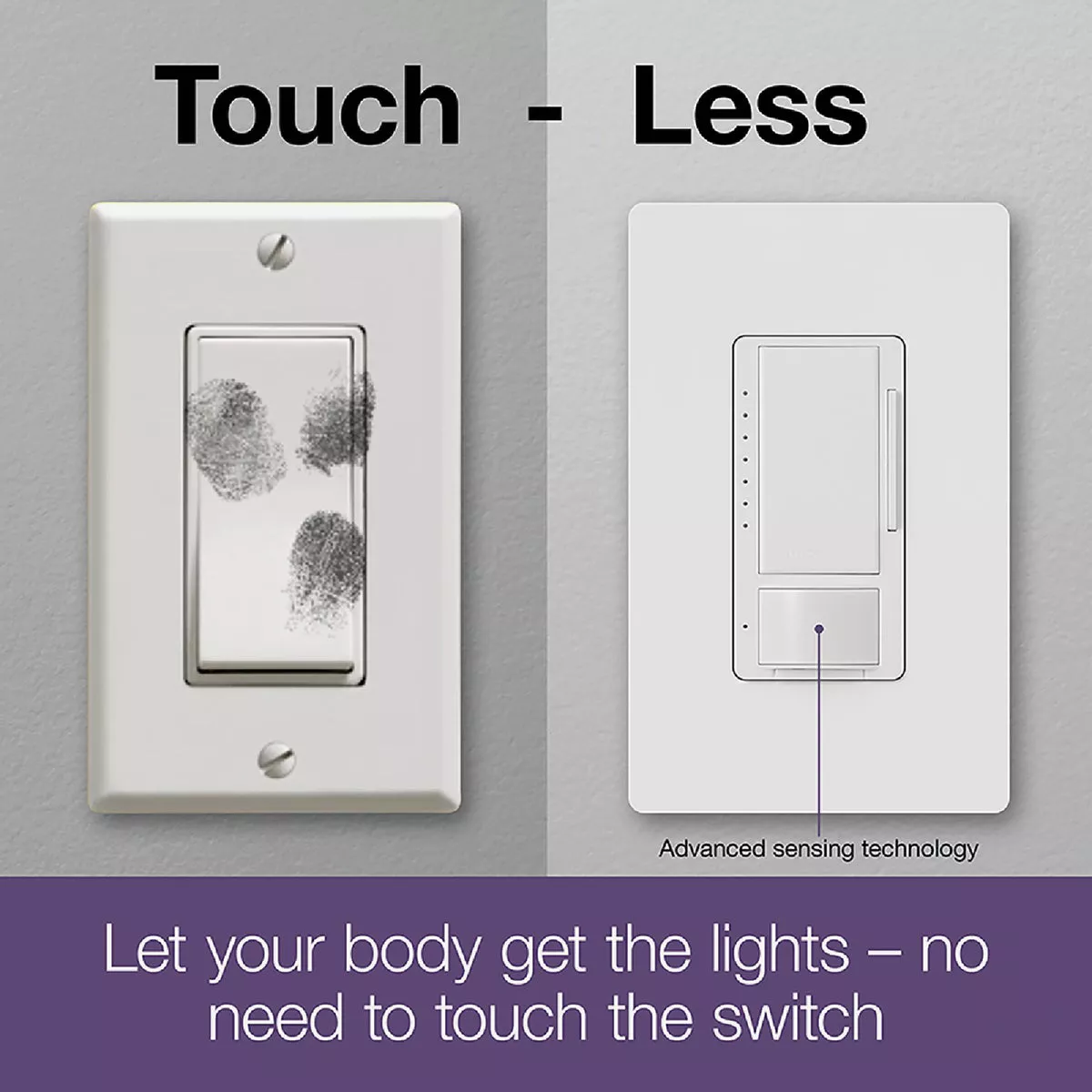 Lutron Maestro White 900 Sq. Ft. Coverage 180 Deg. Detection Single-Pole Occupancy Sensor Switch - photo 5
