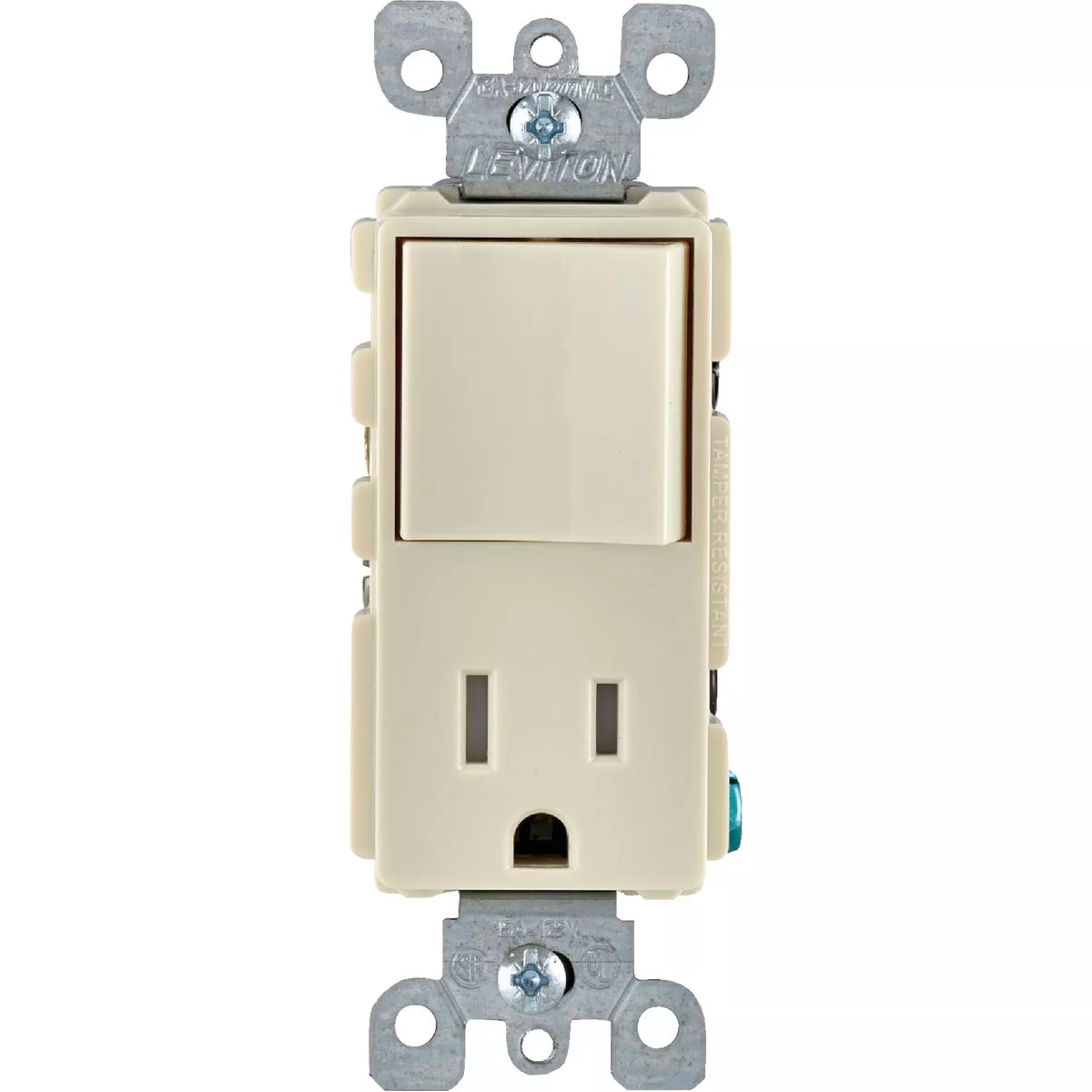 Leviton Decora Almond 15A Switch & Outlet - photo 2