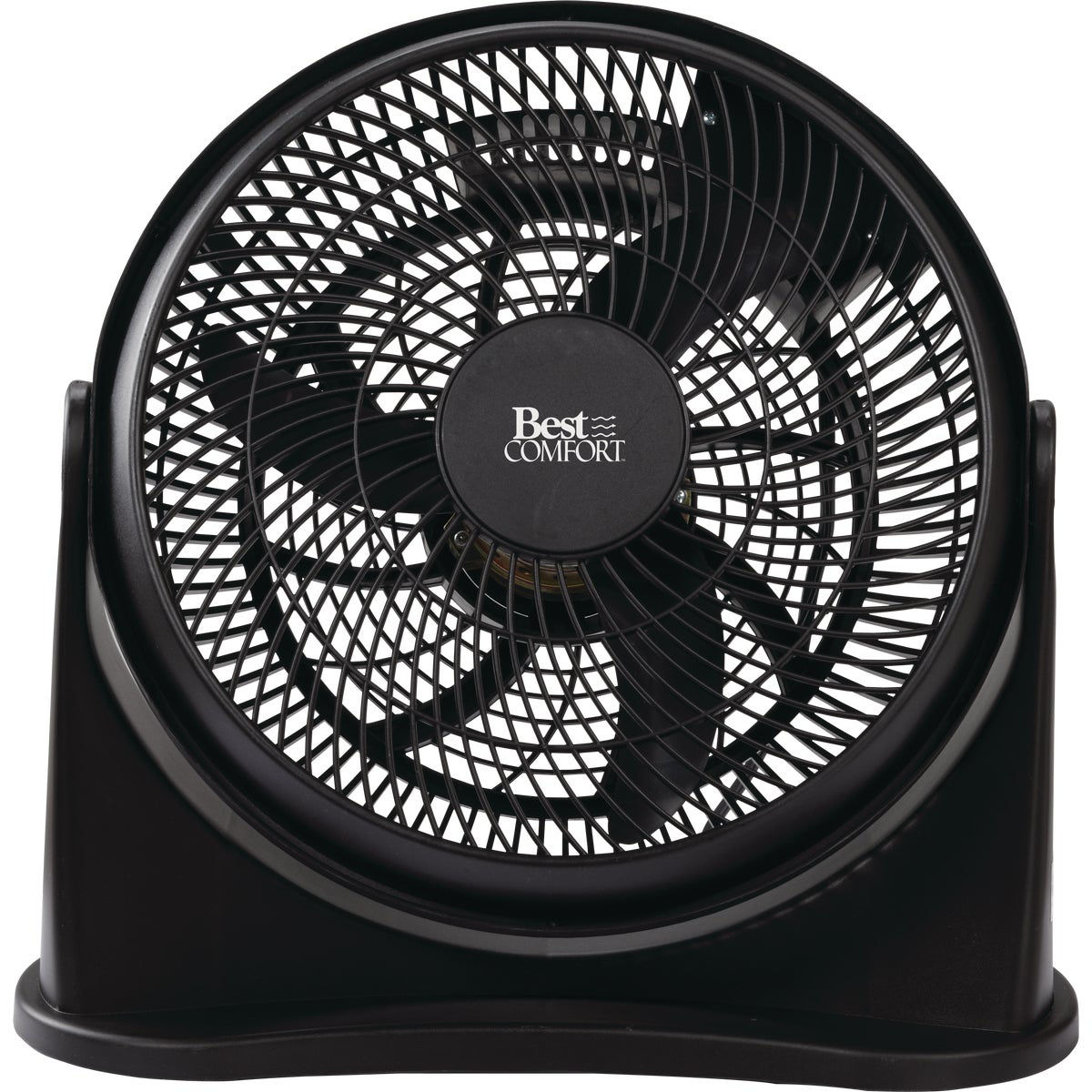 Best Comfort 12 In. 3Speed Black Floor Fan Do it Best