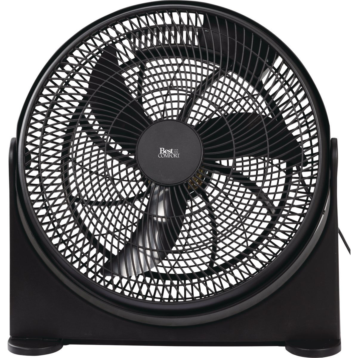 Best Comfort 16 In. 3Speed Black Floor Fan Do it Best