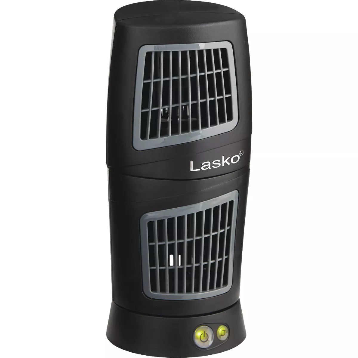 Lasko Twist-Top 13 In. 3-Speed Black Desktop Tower Fan