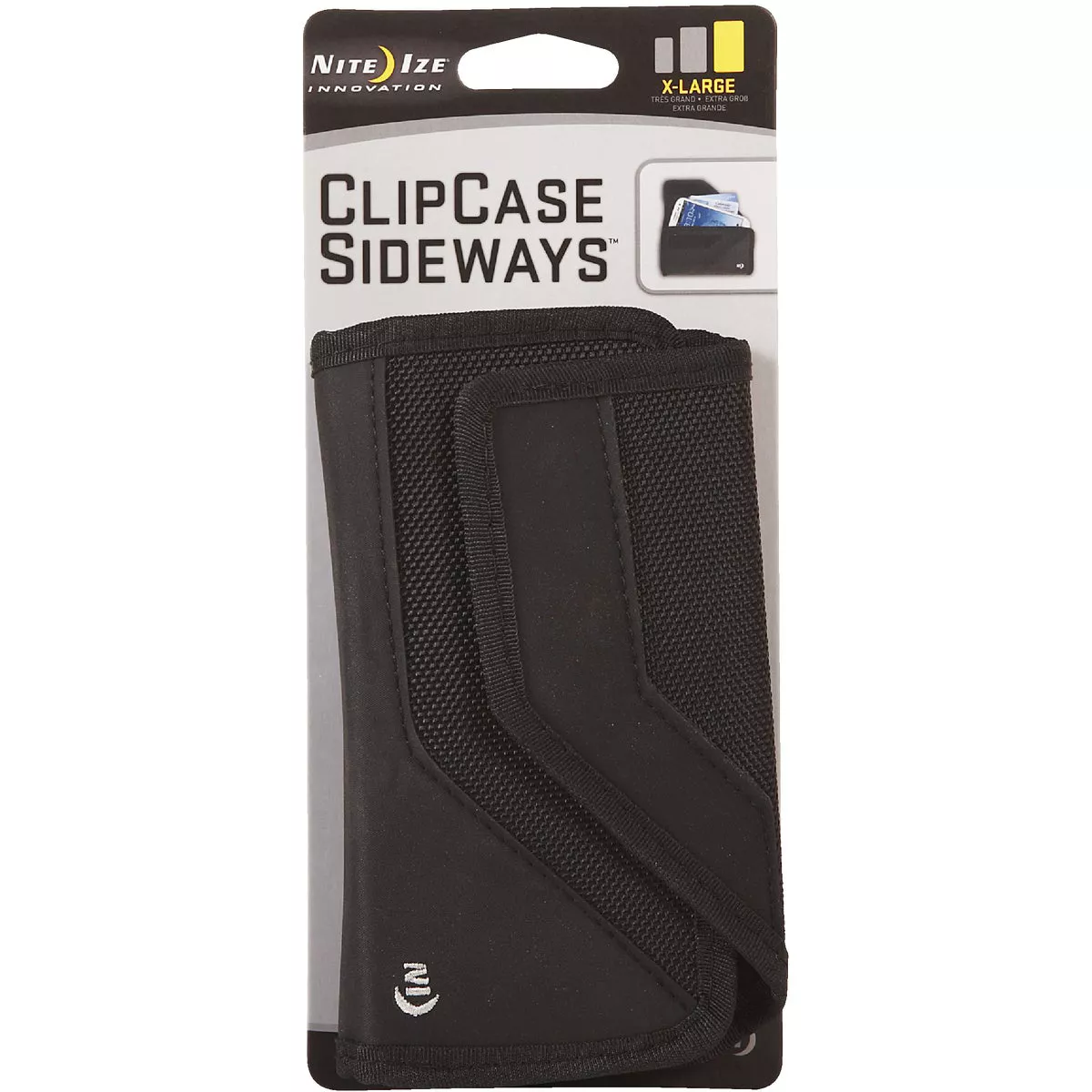 Nite Ize Sideways Clip Case Extra Large Black Cell Phone Case - photo 2