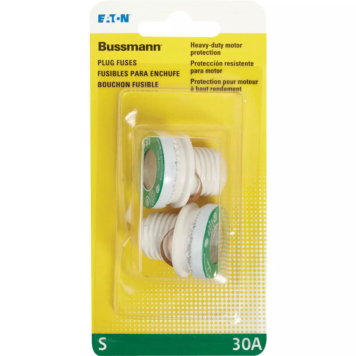 Bussmann 30A S Time-Delay Plug Fuse (2-Pack) - photo 2
