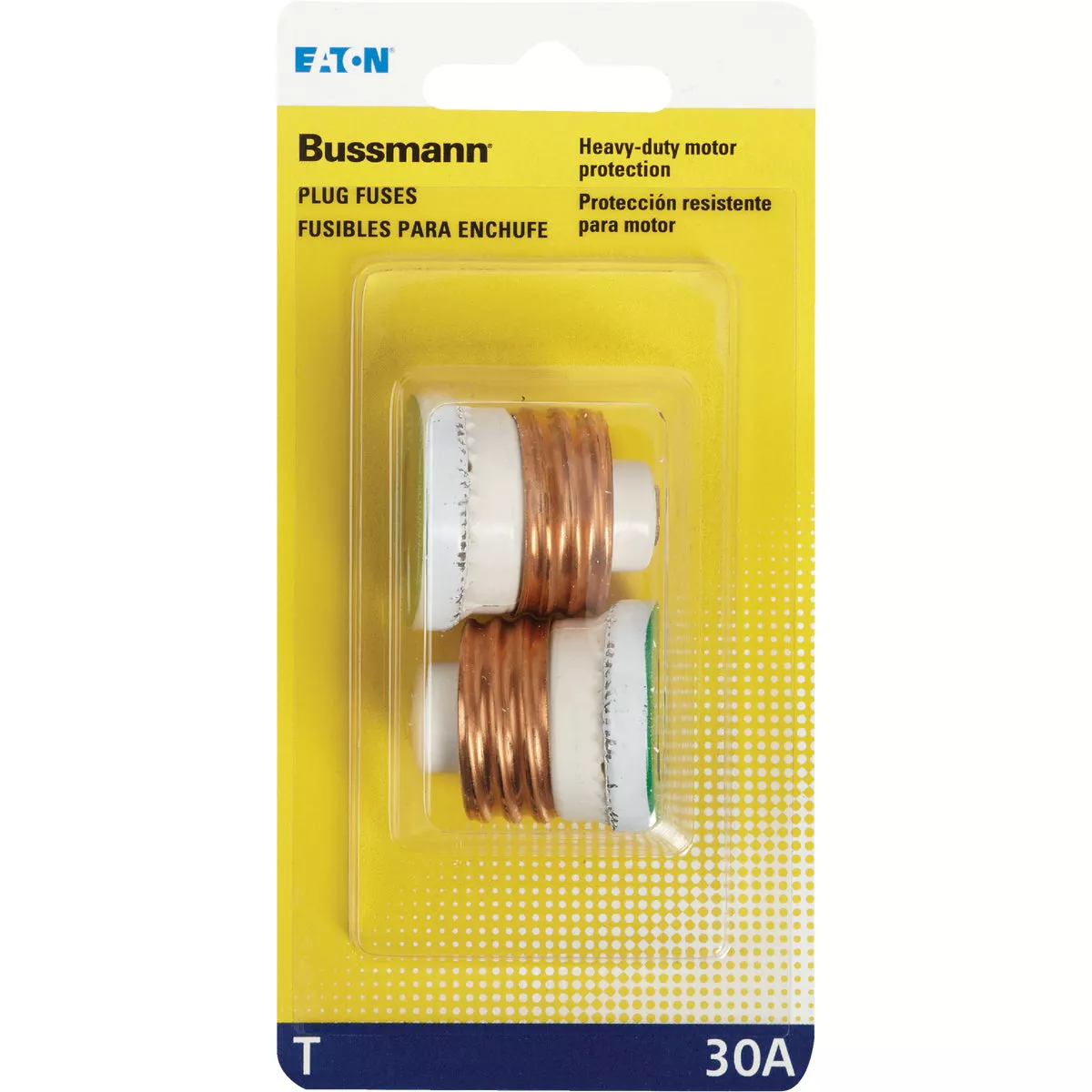 Bussmann 30A T Time-Delay Plug Fuse (2-Pack) - photo 2