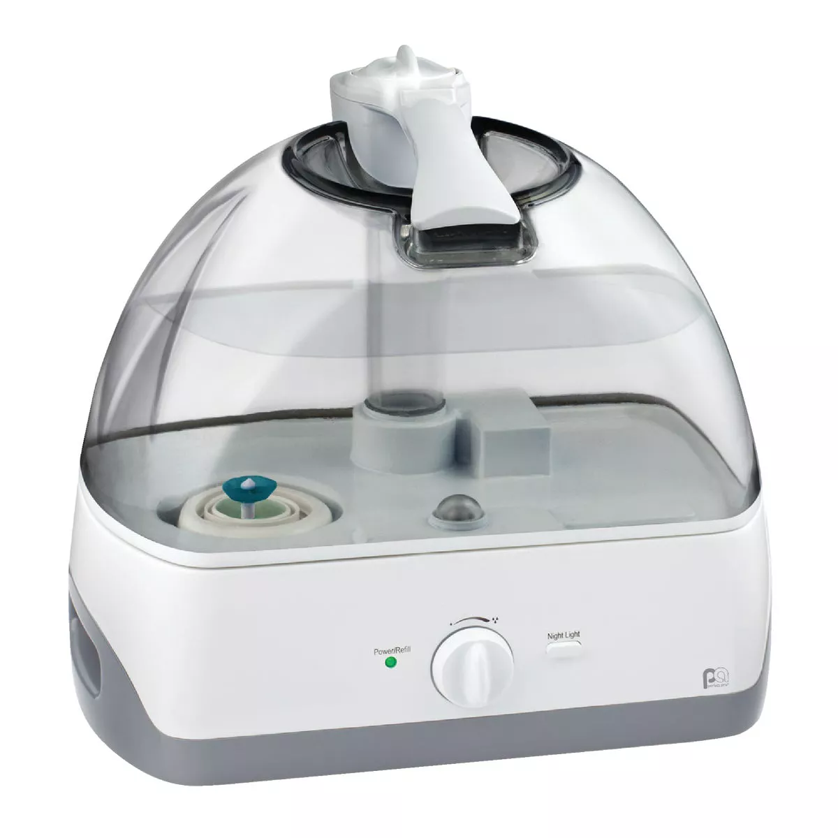 Perfect Aire 1.3 Gal. Capacity 215 Sq. Ft. Medium Size Room Tabletop Ultrasonic Humidifier with Night Light - photo 2