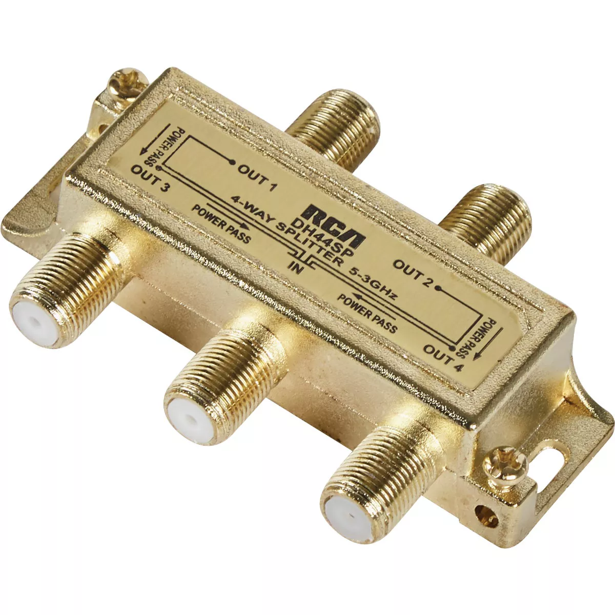 RCA Digital Plus 4-Way Coaxial Splitter - photo 3