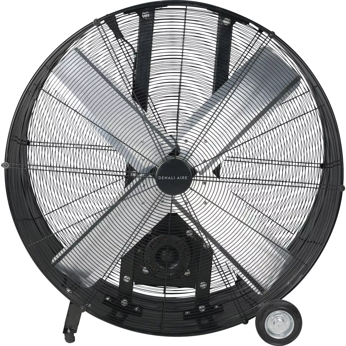 Denali Aire 36 In. 2-Speed High Velocity Black Belt Drive Drum Fan