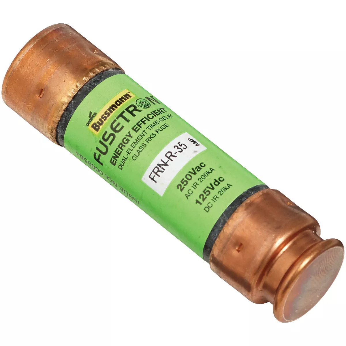 Bussmann 35A FRN-R Cartridge Heavy-Duty Time Delay Cartridge Fuse (2-Pack) - photo 3