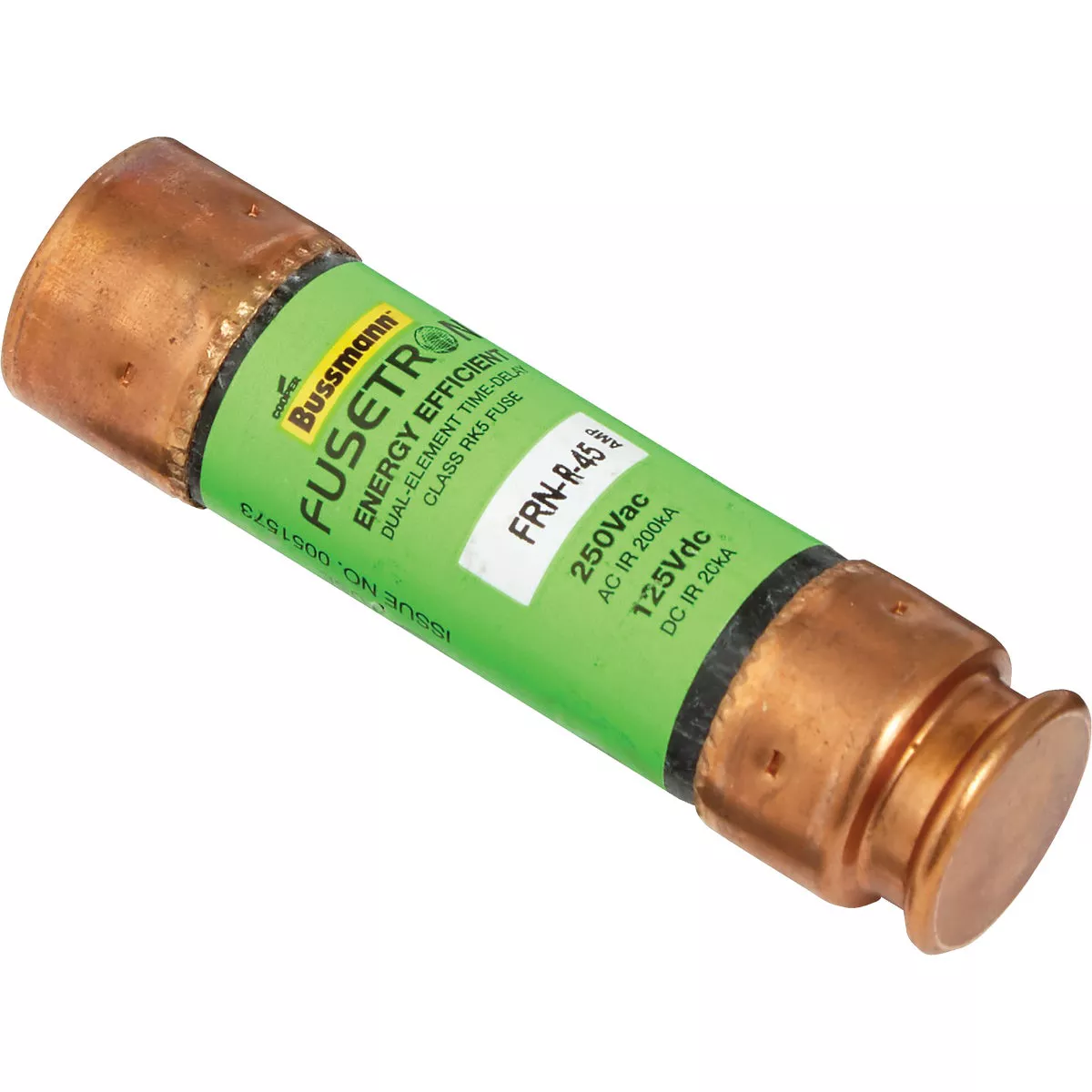 Bussmann 45A FRN-R Cartridge Heavy-Duty Time Delay Cartridge Fuse (2-Pack) - photo 3