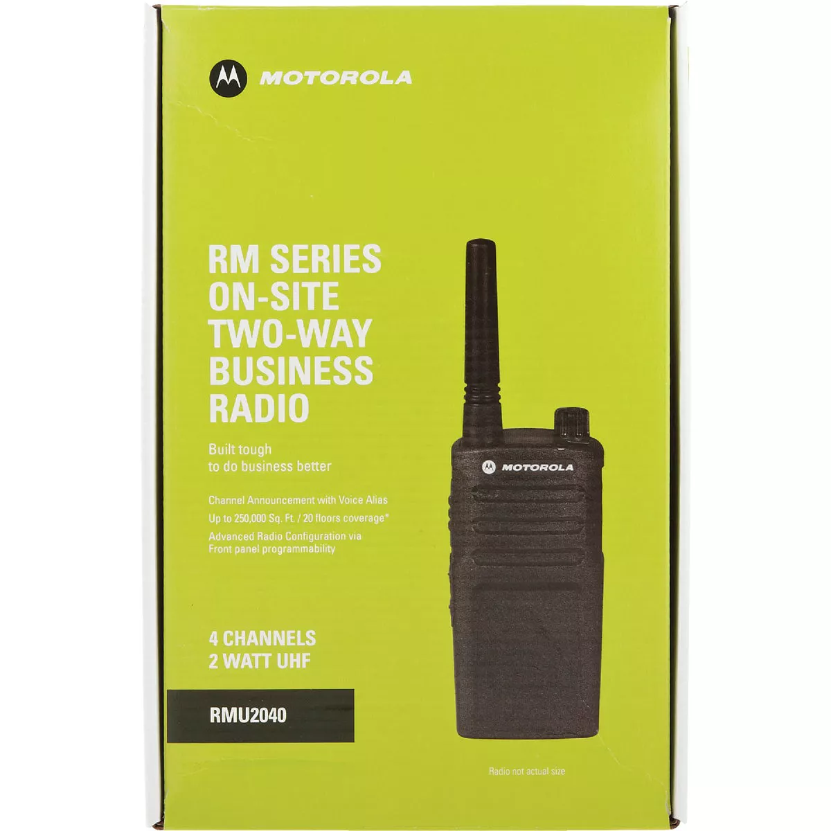 Motorola 4 Channel UHF Two-Way Business Radio - photo 2