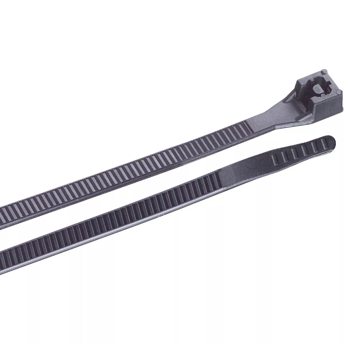 Gardner Bender 6 In. x 0.13 In. Black Nylon Ultra Violet Cable Tie (100-Pack)