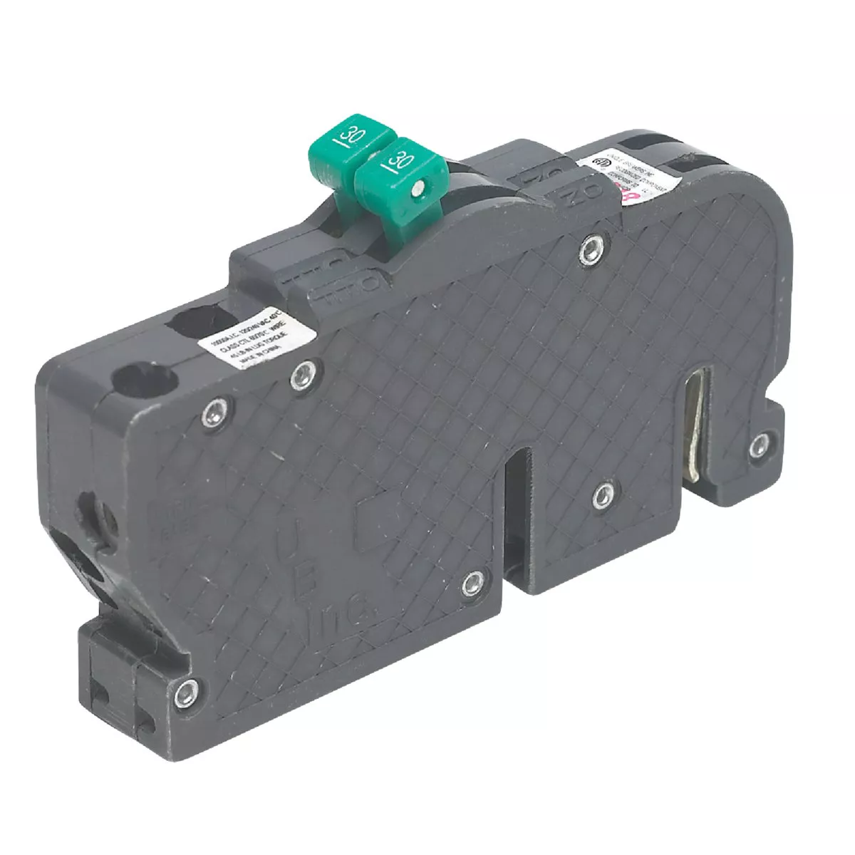 Connecticut Electric 50A/50A Twin Single-Pole Standard Trip Packaged Replacement Circuit Breaker For Zinsco