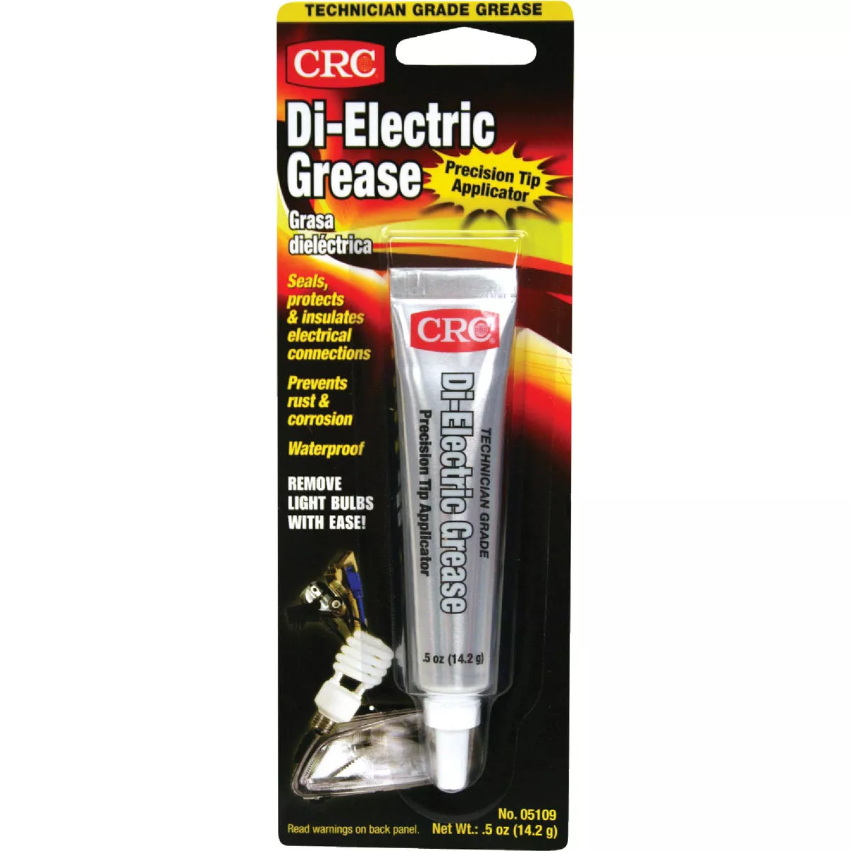 CRC Technician Grade Dielectric Grease with Precision Tip, 0.5 Oz.