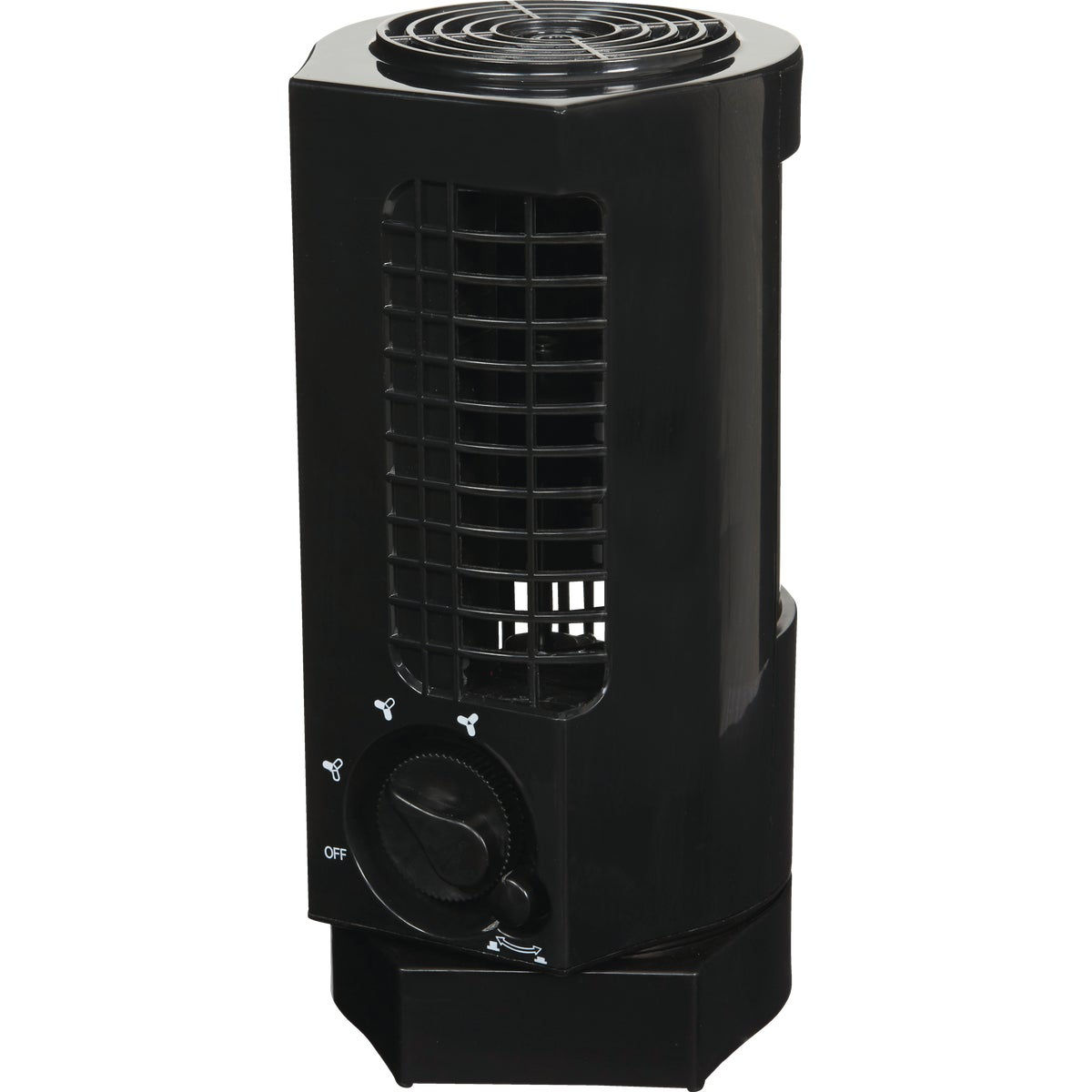 Best Comfort 12 In. 2Speed Black Mini Tower Table Fan Do it Best