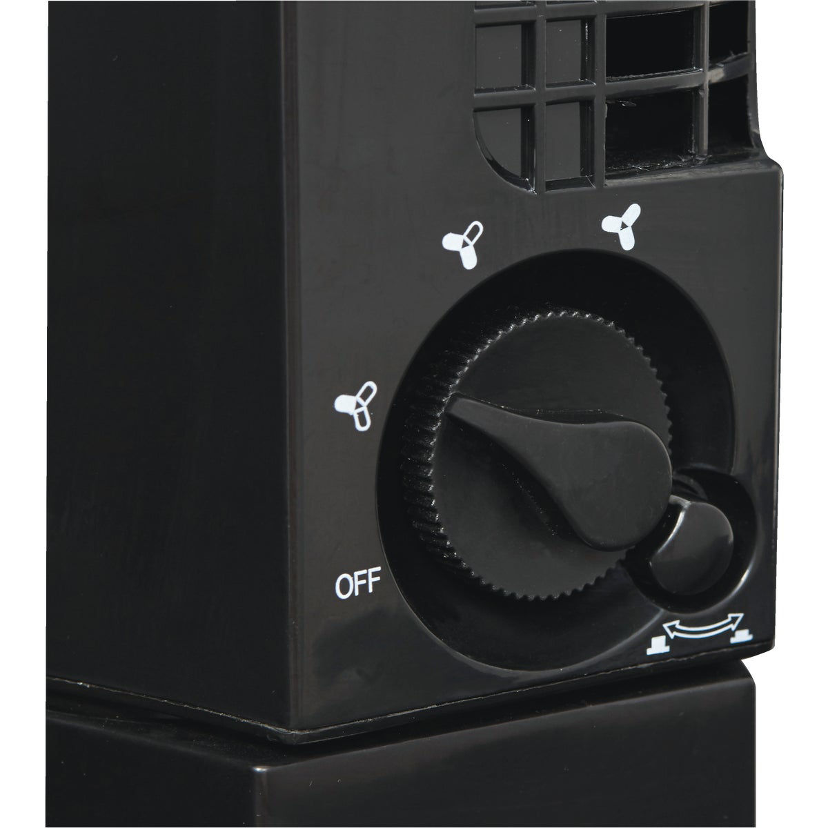 Best Comfort 12 In. 2Speed Black Mini Tower Table Fan Do it Best