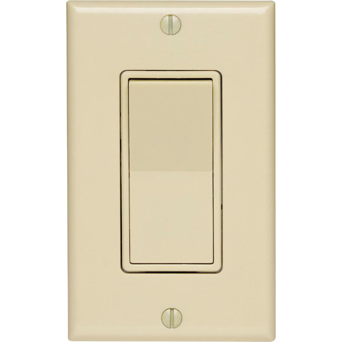 Leviton Decora Residential Grade 15 Amp Rocker Single Pole Switch, Ivory Do it Best