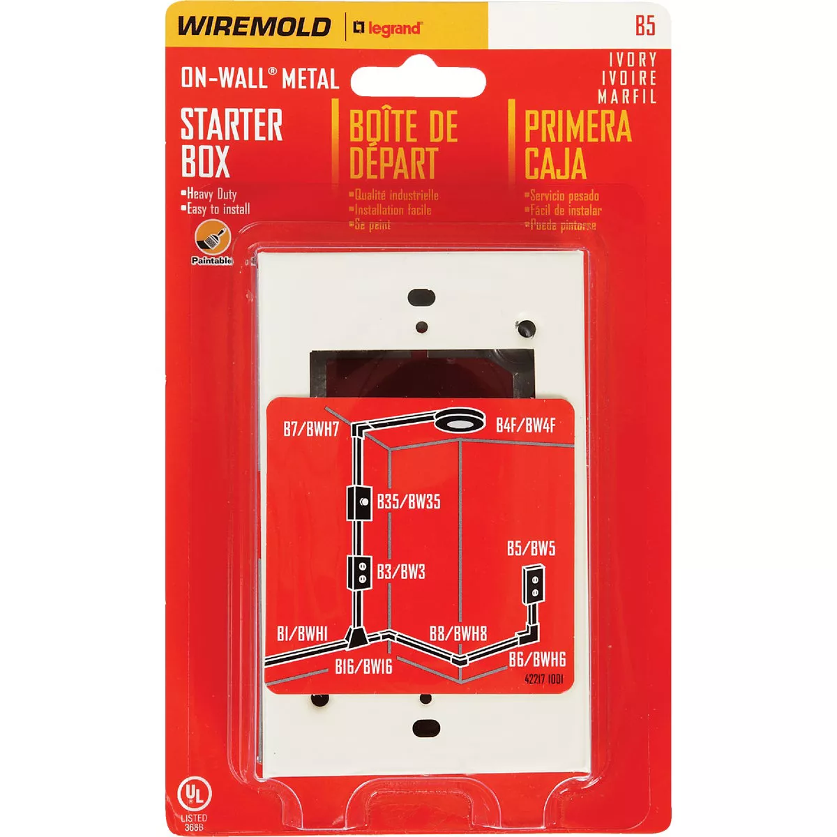 Wiremold Ivory Starter Box - photo 2