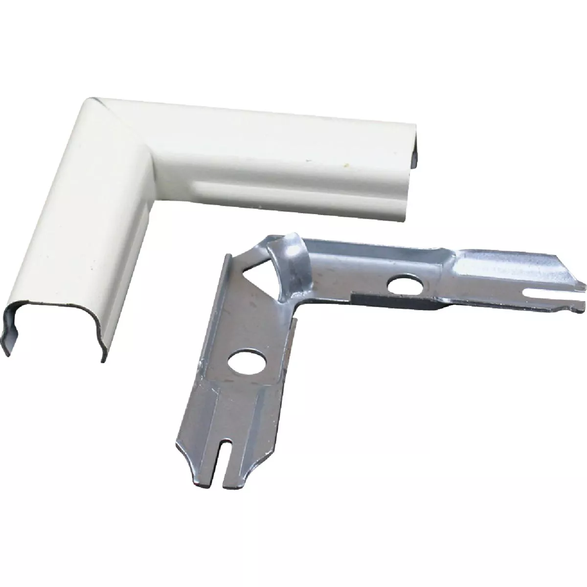 Wiremold White 90 Deg Flat Elbow