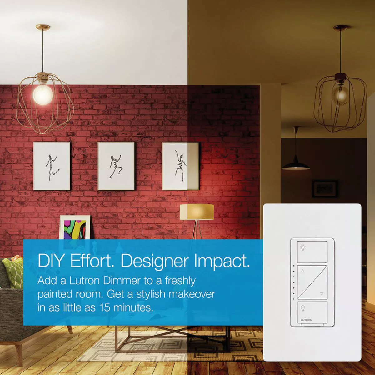 Lutron Caseta White 120V 1.25A Wireless Dimmer - photo 7