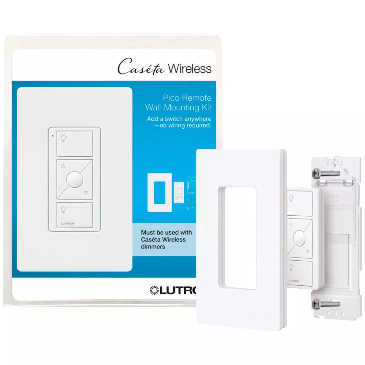 Lutron Pico 30 Ft. Range 3V White Dimmer Remote Control - photo 3