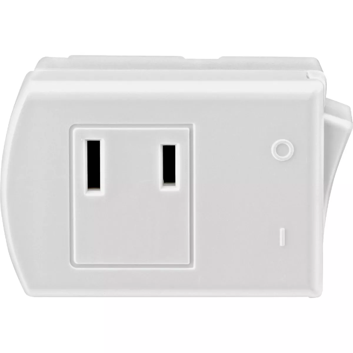 Leviton White 13A Plug-In Switch Adapter