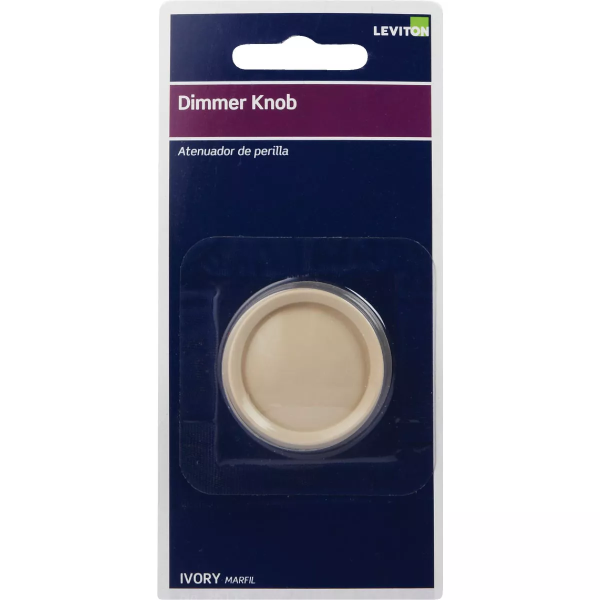 Leviton Ivory Round Rotary Dimmer Knob - photo 2
