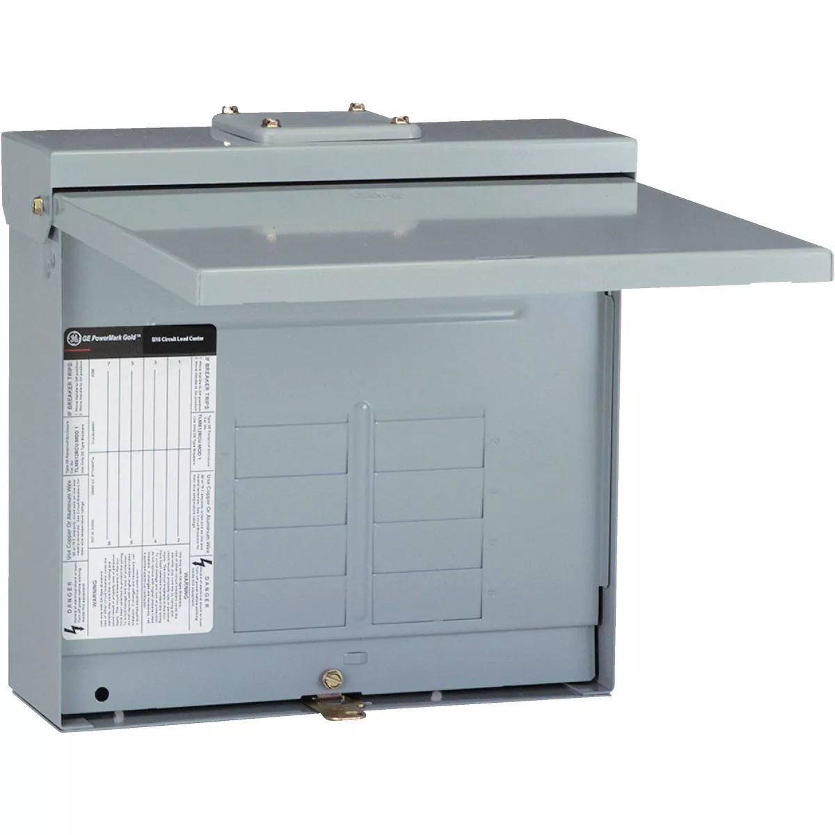 GE PowerMark Gold 125A 8-Space 16-Pole Outdoor Main Lug Load Center